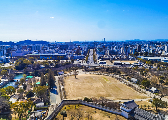 Cityscape of Himeji