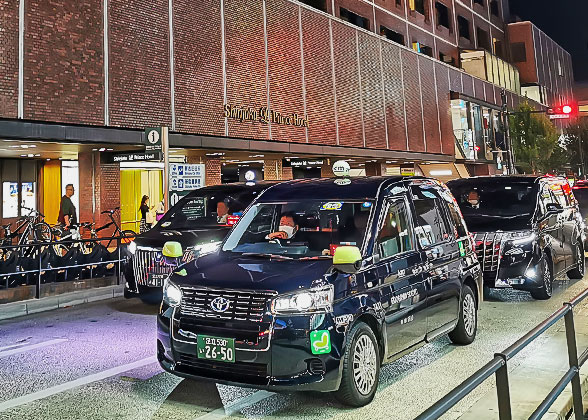 Taxi in Tokyo