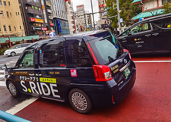 Taxi in Tokyo