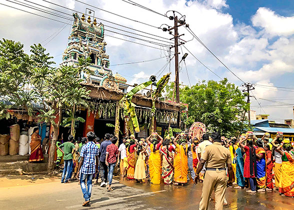 Street Scene of Tanjore