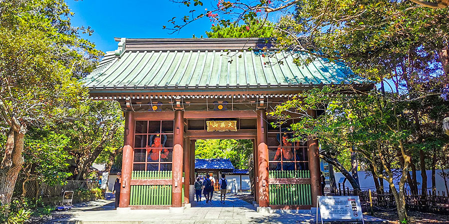 Nio-mon Gate in Kamakura Daibutsu