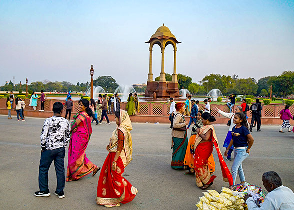 Delhi Street Scene