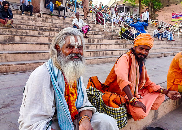 Sadhus at Ghat