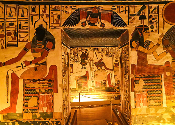 Colorful Murals in QV66