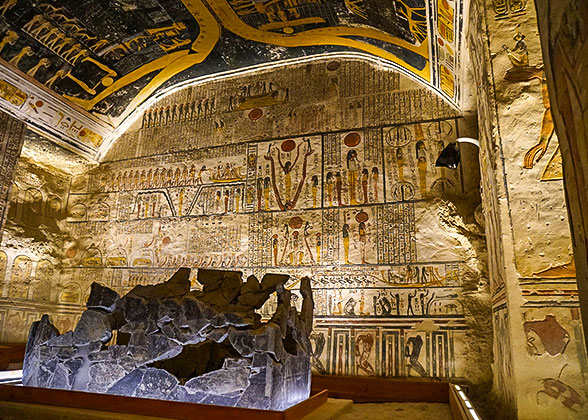 Tomb of KV9 at the Valley of the Kings
