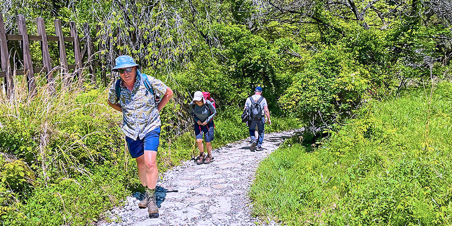 Hiking on Nakasendo Way