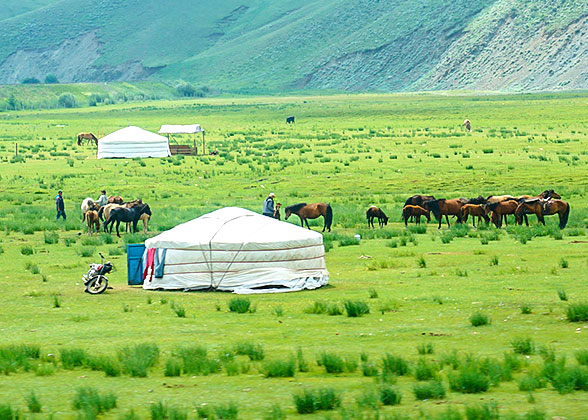 Yurt Camp in Kyrgyzstan