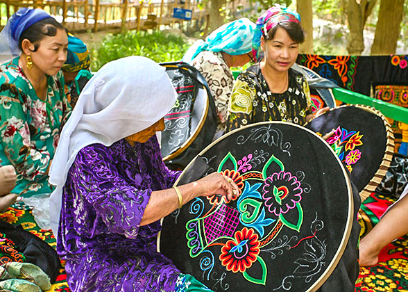 Traditional Textile in Kyrgyzstan