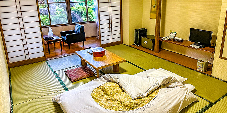 The Resting Room in Arima Onsen