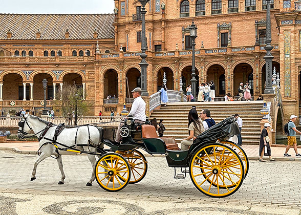 Plaza de Espana in Sevilla