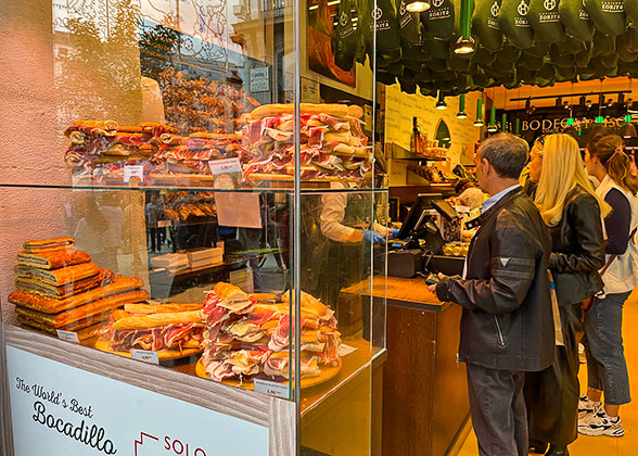 Food Store at Madrid