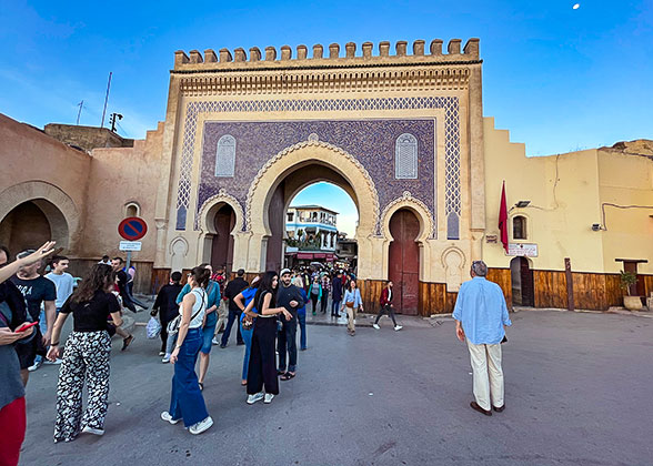 Main Blue Gate, Bab Boujloud