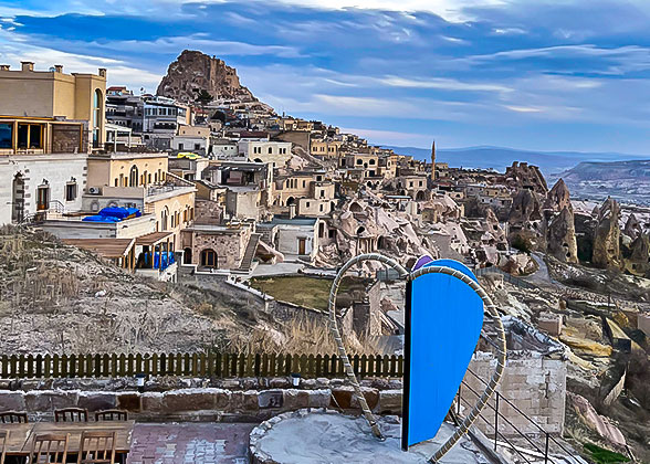 Uchisar Castle, Cappadocia