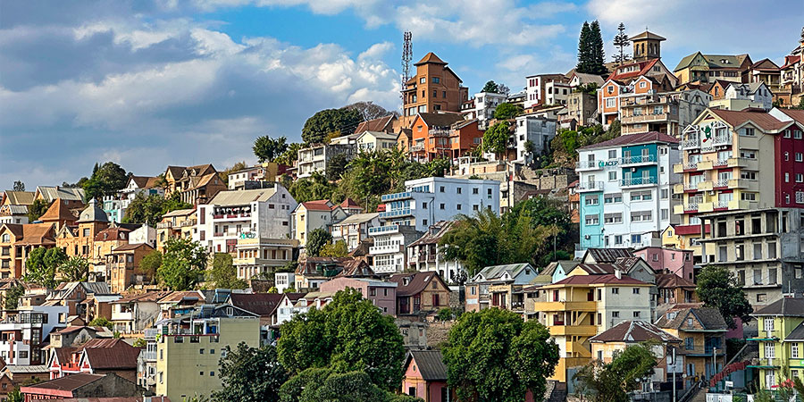 Buildings in Downtown Antananarivo