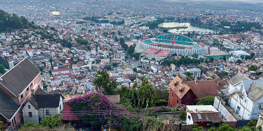 The Top View of Antananarivo