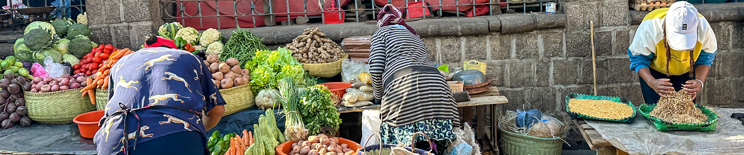 Grocery Market in Antananarivo