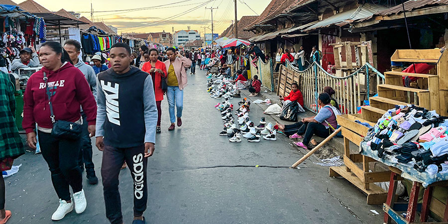 The Street View in Antananarivo