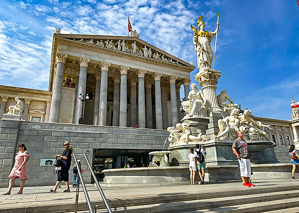 Austrian Parliament Building, Vienna