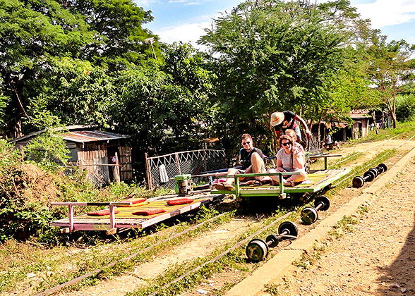 Bamboo Train Experience, Battambang