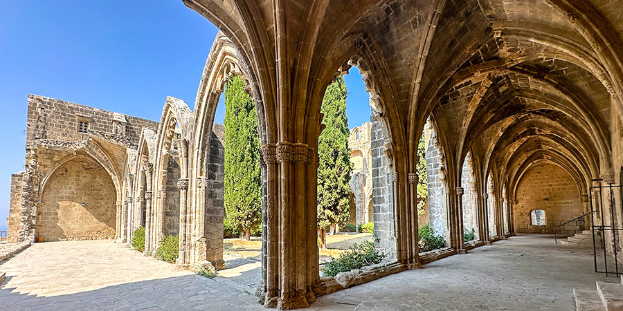 Bellapais Monastery, Kyrenia, Cyprus