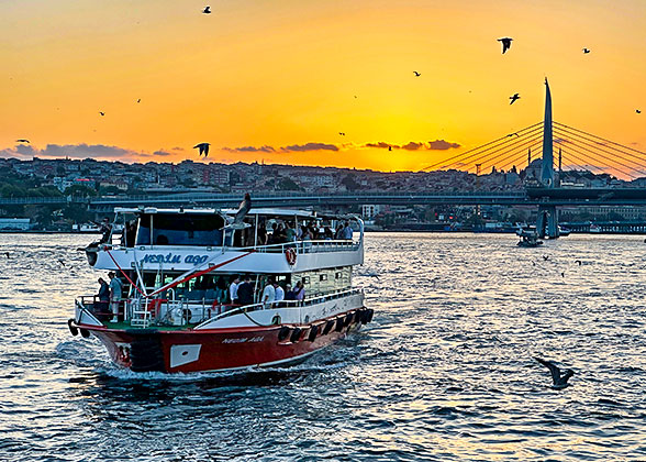 Bosphorus Strait Sunset Cruise