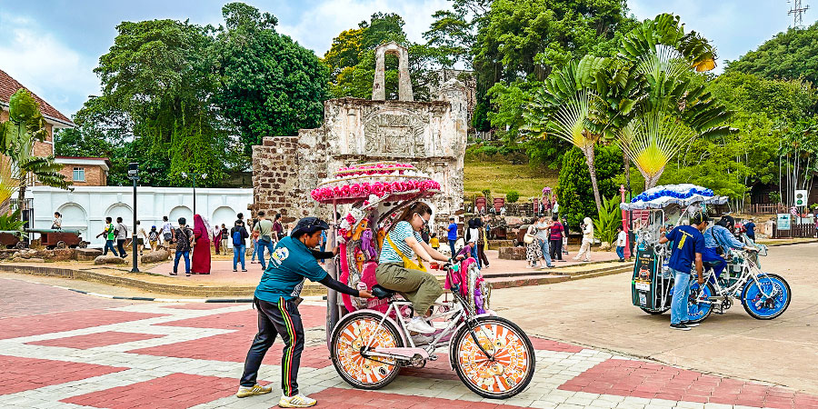 Under the Hill of Bukit St Paul, Malacca
