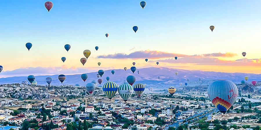 Hot Air Balloons in Cappadocia