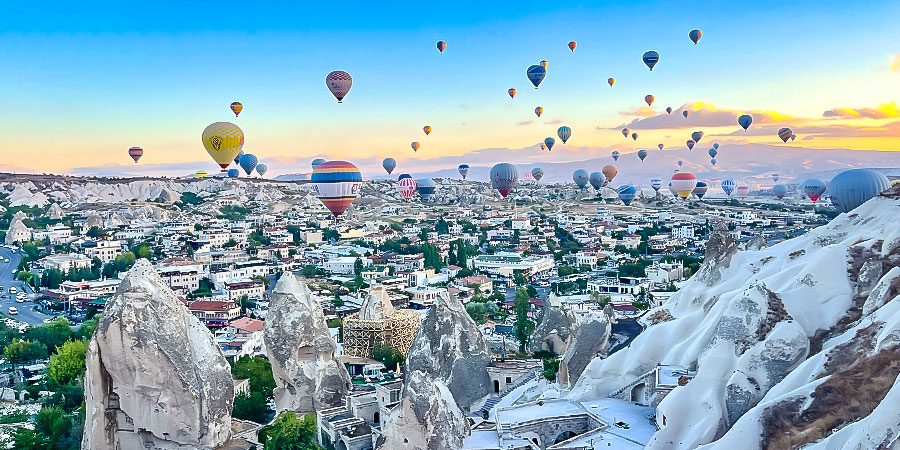 Hot Air Balloons in Cappadocia