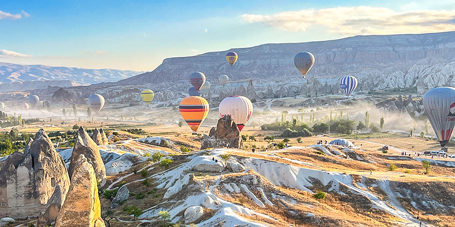 Hot Air Balloons in Cappadocia