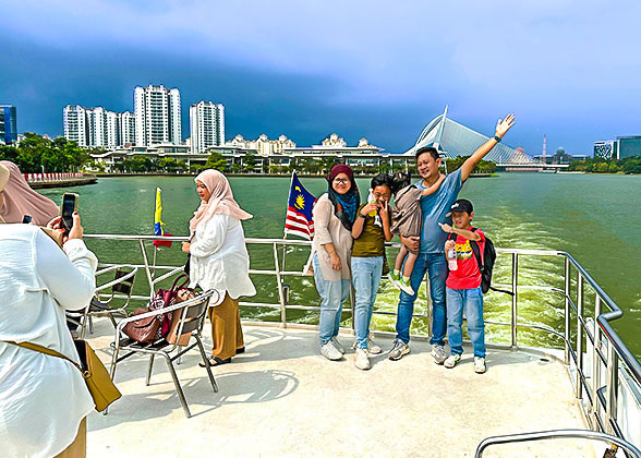 On a Cruise Ship, Putrajaya