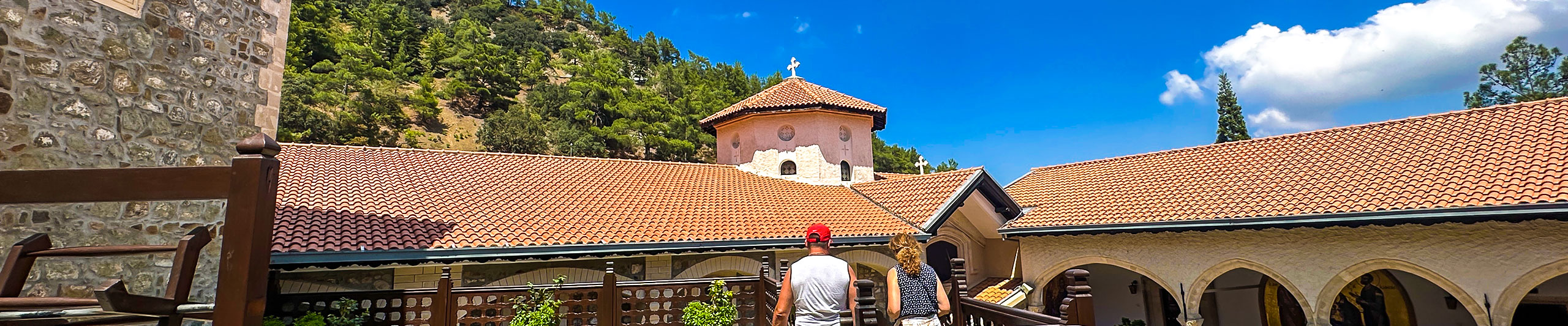 Kykkos Monastery in Troodos Mountains