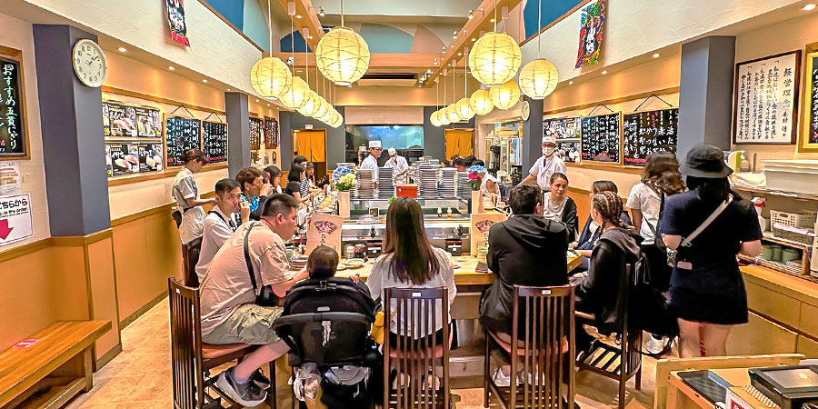 Table Manners - Dining Together at a Japan Restaurant