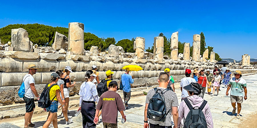 Ephesus Ancient City in Turkey