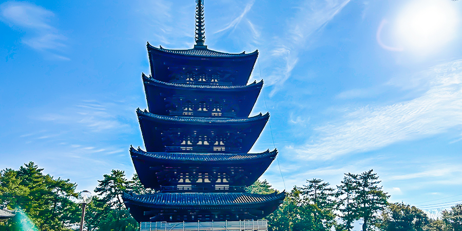 Five-storied Pagoda in Kofukuji Temple