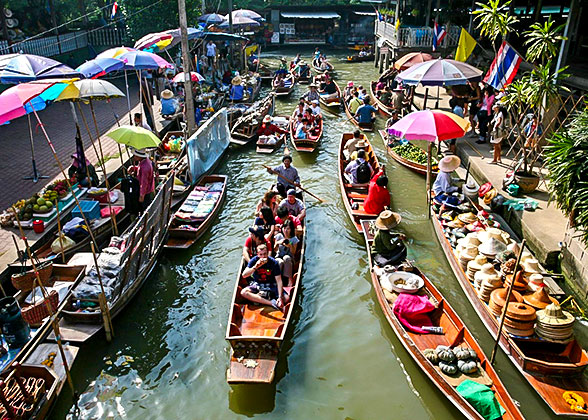 Floating Market, Bangkok