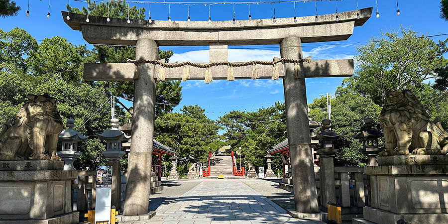 Dazaifu Tenmangu Shrine Torii Gate