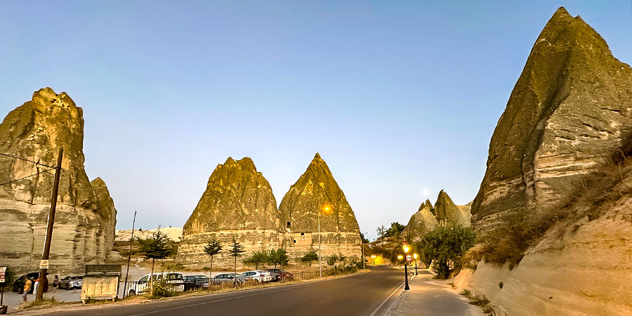 Goreme Town in Turkey