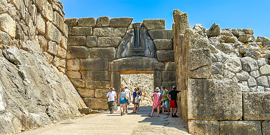 The Gate of Lions, Mycenae
