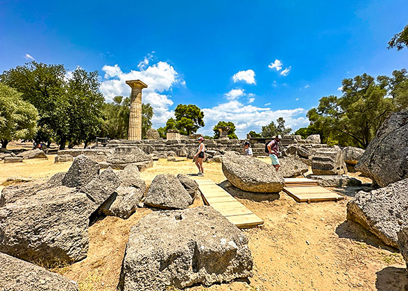Visit the Ruins of Olympia