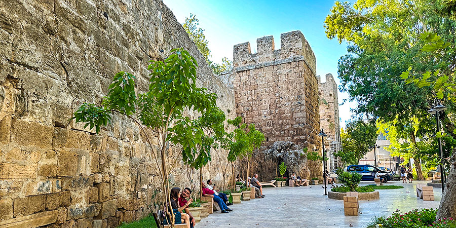 Hadrian Gate in Antalya