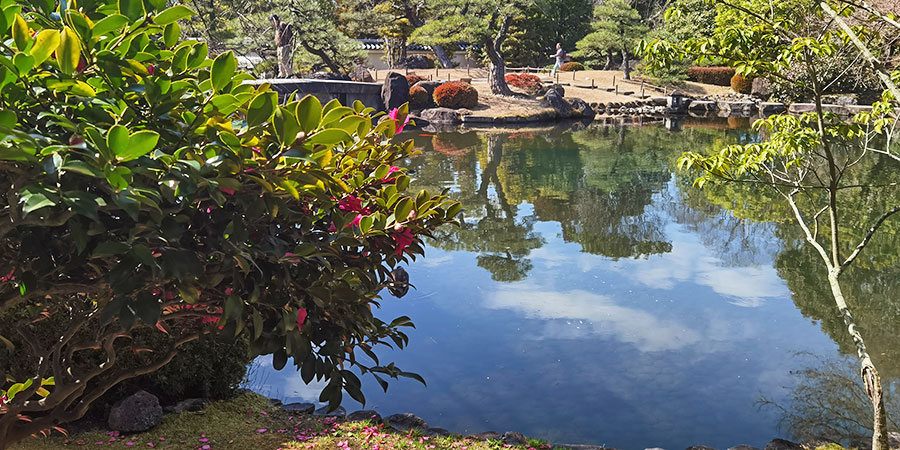 Scenery of Hijiyama Park