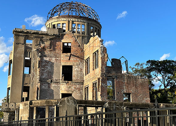 Atomic Bomb Dome in February