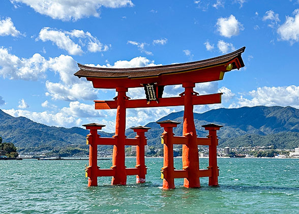 Otorii Gate of Miyajima Island