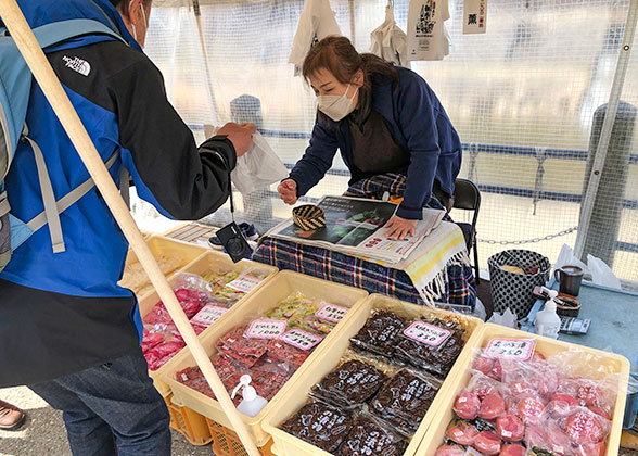 Farm Products Stalls in Hokkaido