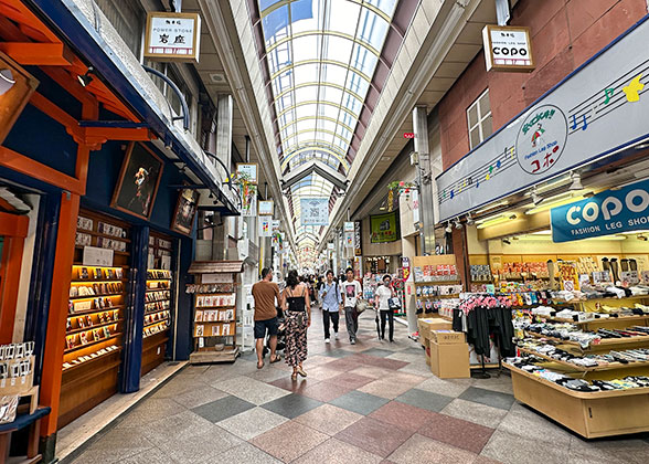 Tanukikoji Street in Sapporo
