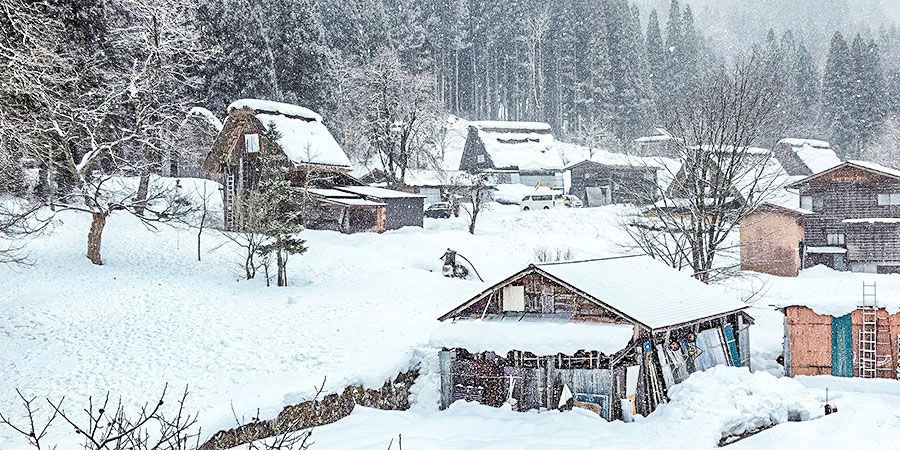 Hokkaido in winter