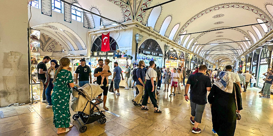 Grand Bazaar in Istanbul