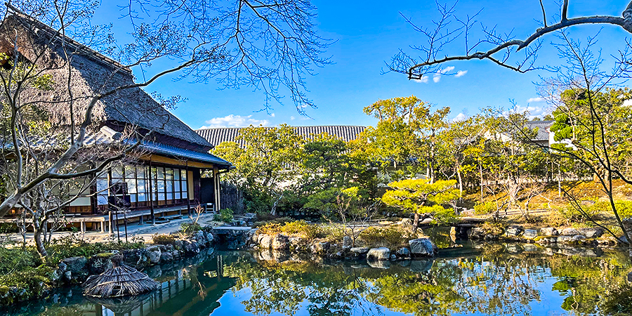 Isuien Garden in Nara