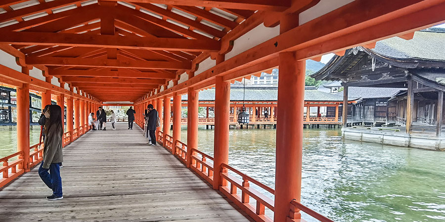 Itsukushima Shrine of Miyajima Island