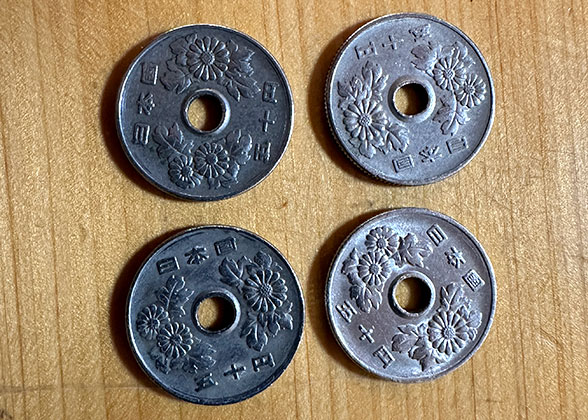 50 Yen Coins